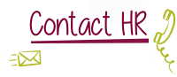 image: contact HR text