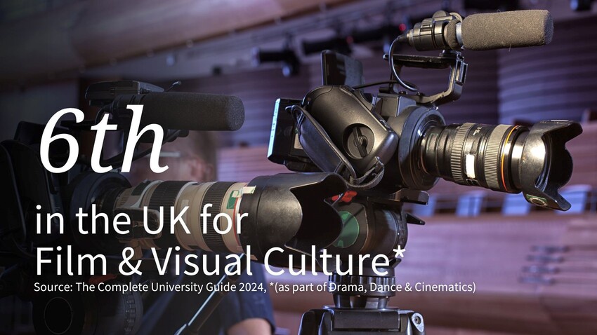 6th in the UK for Film and Visual Culture