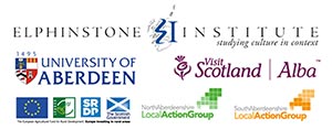 Elphinstone Institute, University of Aberdeen, Visit Scotland, The European Agricultural Fund for Rural Development, North Aberdeenshire Local Action Group, South Aberdeenshire Local Action Group