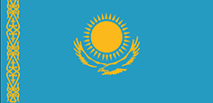 Kazakhstan flag