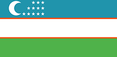 Flag of Uzbekistan