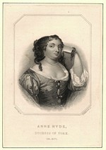 B1 328 - Anne Hyde, Duchess of York (1637-1671)