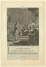 B4 173 - Louis XIV (1638-1715), and James Francis Edward Stuart, Prince of Wales, the Chevalier de St George, the Old Pretender (1688-1766)