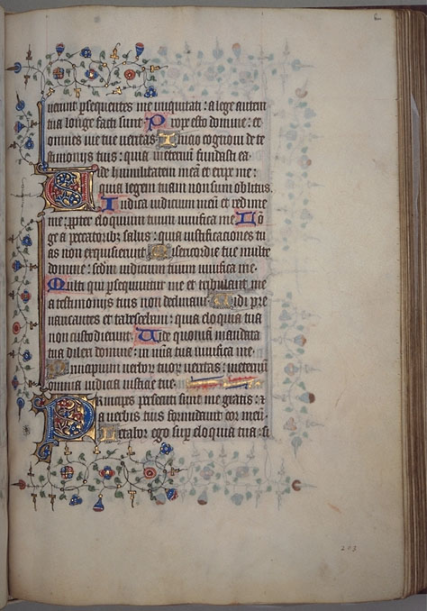 Burnet
 Psalter image