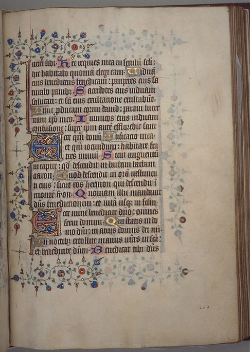 Burnet
 Psalter image