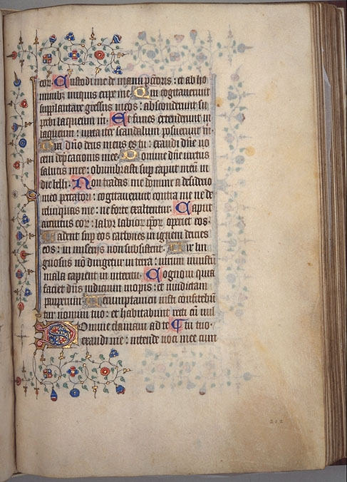 Burnet
 Psalter image