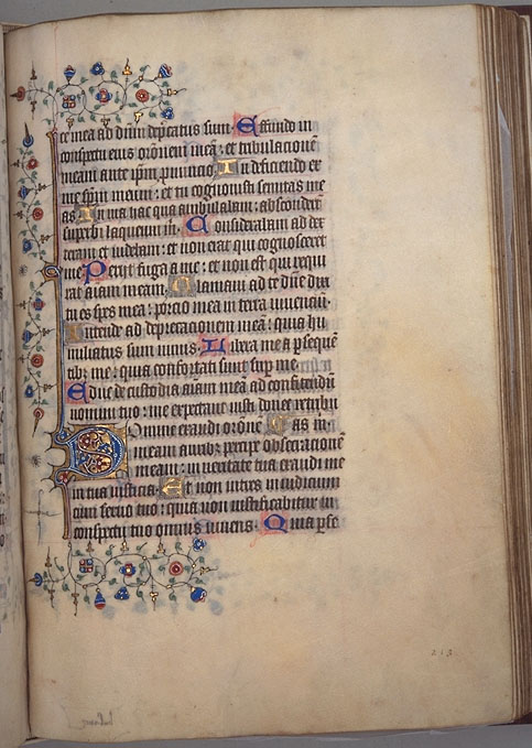 Burnet
 Psalter image