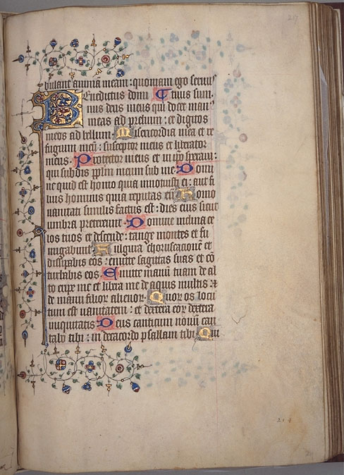 Burnet
 Psalter image