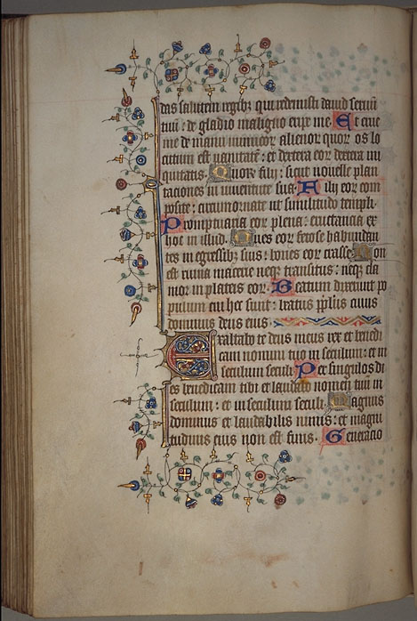 Burnet
 Psalter image