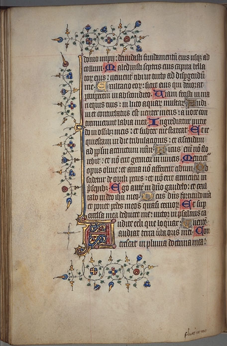 Burnet
 Psalter image