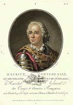 B2 258 - Maurice, Comte de Saxe, Duc de Curlande et de Semigalle, (1696-1750)