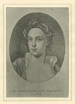B2 181 - Lady Anne Mackintosh [Colonel Anne] (1723-87)