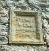 St Colm's Well Portsoy, plaque