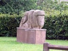 Huntly double head sculpture