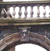 Archway with Mask Detail