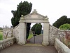 Fetterangus cemetery gate / war memorial