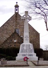 Tarves War Memorial and Church