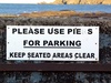 Pies fo Parking