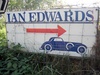 garage sign