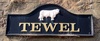 Tewel - Farm Signs cast sign