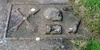 Recumbent stone with memento mori detail