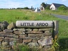 Little Ardo sign