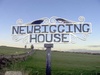 Newbigging House, sign