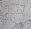 16th c. tombstone detail