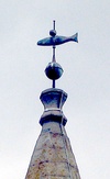 Fish weathervane Fraserburgh Old Parish Church