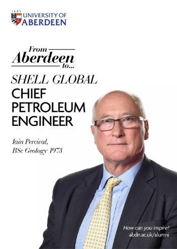 From Aberdeen to Shell Global Chief Petroleum Engineer - Iain Percival