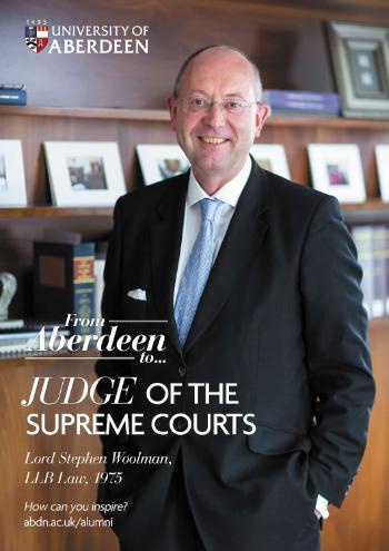 From aberdeen to Judge of the Supreme Courts