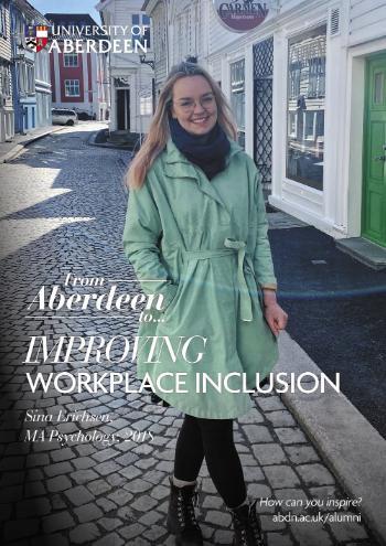 From Aberdeen to Improving Workplace Inclusion - Sina Erichsen