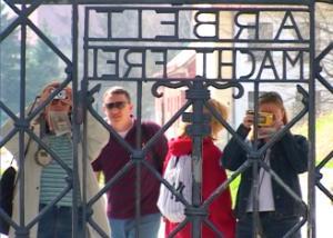 Arbeit Macht Frei - gate at Dachau