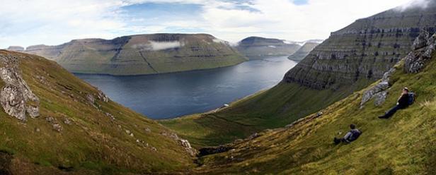 Field work on the Enni Formation lava sequence, Faroe Islands