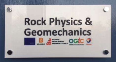 rock mechanics laboratory sign