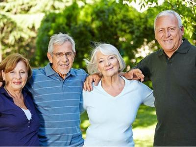 Group of older people