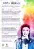 LGBT+ History poster about Jackie Forster