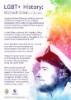 LGBT+ History poster about Michael Dillon