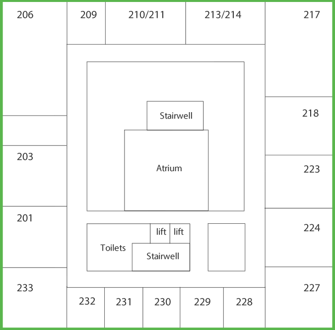 Suttie Centre Level 2 floor plan