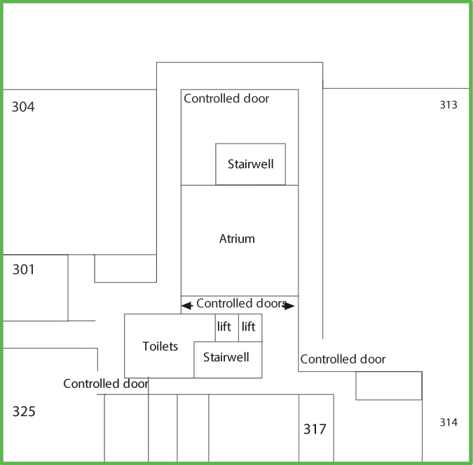 Suttie Centre Level 3 floor plan