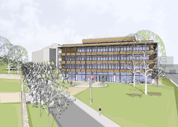 An artist's impression of the Suttie Centre