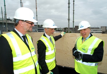 Professor Hamish McKenzie, Professor Mike Greaves and Professor Lewis Ritchie