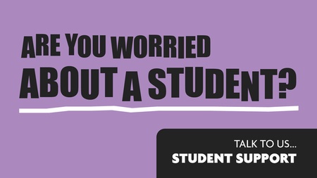 Worried about a student