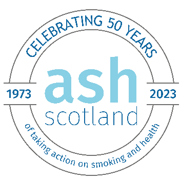 ASH Scotland's 50th Anniversary Logo