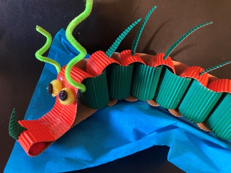 children's craft seamonster