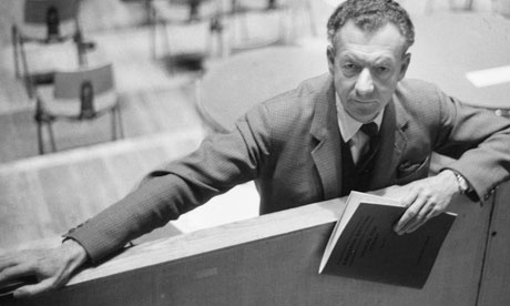 Benjamin Britten in Black and white