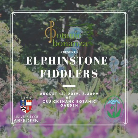 Botanic Bonanza presents the Elphinstone Fiddlers