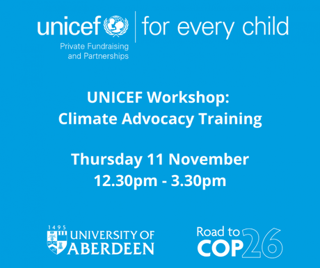 UNICEF Workshop 11 November