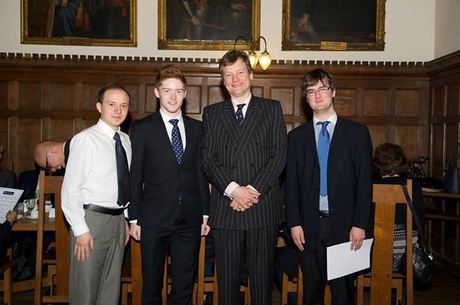 Petru Mircea Stanescu , Philip Shorney, Justice Birss and Lucas Clover Alcolea