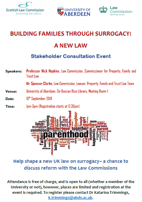 Stakeholder Consultation on Surrogacy